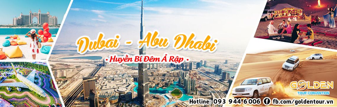 Du Lịch Dubai - Huyền Thoại Đêm Ả Rập