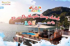 Lần đầu tiền giảm giá đến 50% du thuyền 5 sao luxury Hạ Long, Lan Hạ, Bái Tử Long 