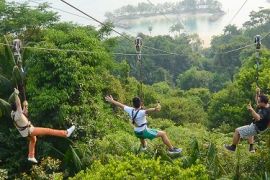 Những trò chơi mạo hiểm du khách không nên bỏ lỡ khi du lịch Singapore
