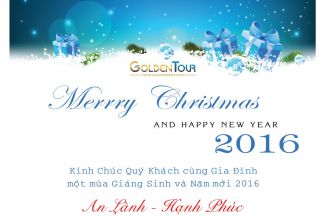 GoldenTour tri ân khách hàng đón năm mới 2016