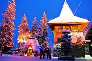 Du lịch mùa Giáng sinh lạc bước vào ngôi làng của ông già Noel