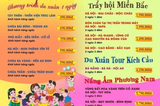 GoldenTour triển khai chương trình tour Du Xuân 2017