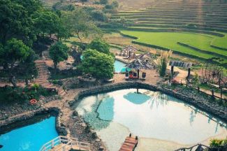 Suối nước nóng Trạm Tấu đẹp như tiên cảnh ở Yên Bái
