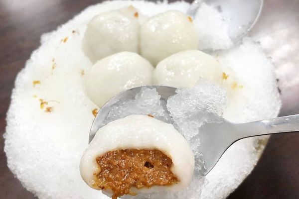 Món bánh dẻo đá bào hút khách tại Đài Loan