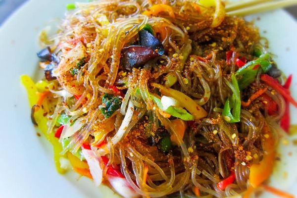 Miến Trôn Japchae - Món Ngon Đậm Chất Hàn Quốc
