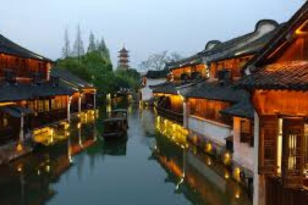 Du Lịch Trung Quốc Ghé Ô Trấn - Thành Cổ Sông Nước Đẹp Tuyệt Vời