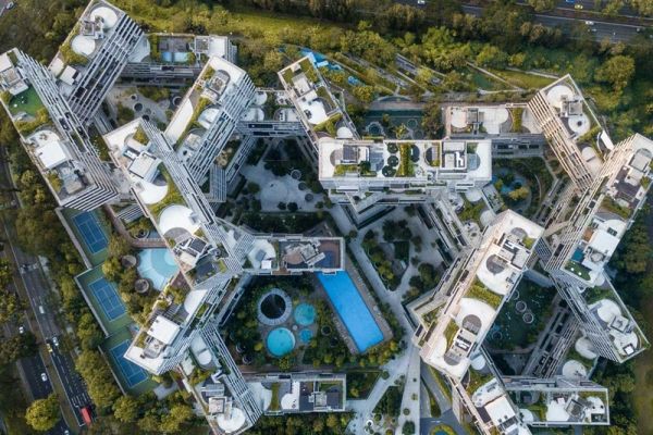 Ấn Tượng Vẻ Đẹp Ngăn Nắp Của Singapore Nhìn Từ Trên Cao