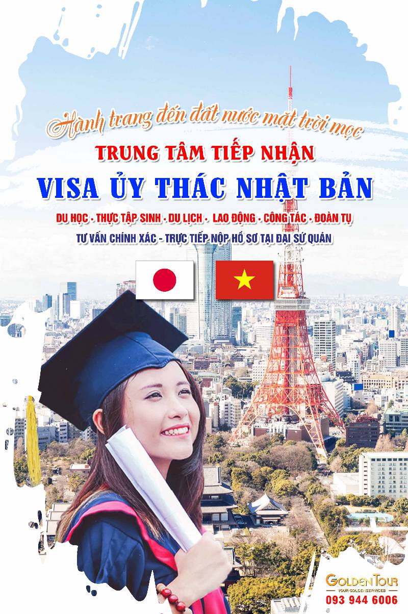 Visa Nhật ủy thác GoldenTour